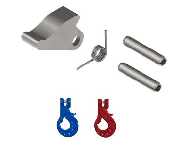 Spare Part Sets for Skip Loader Hooks