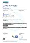 THIELE Certificate ISO 50001